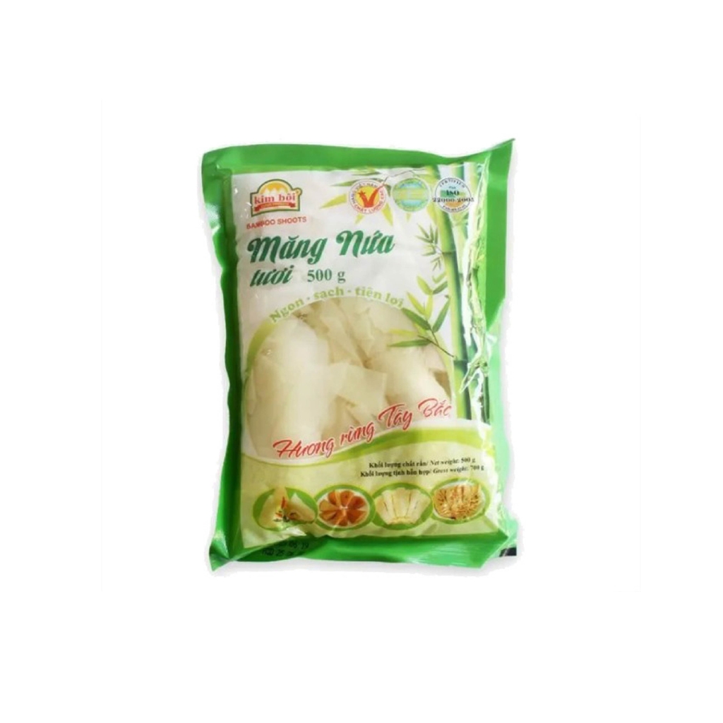 Măng nứa tươi Kim Bôi (túi 500Gr)