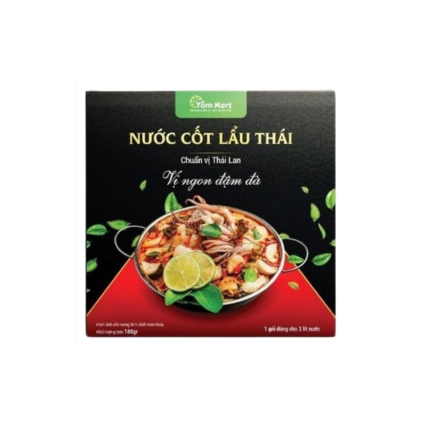 Nước cốt lẩu Thái Tôm Mart (180Gr)