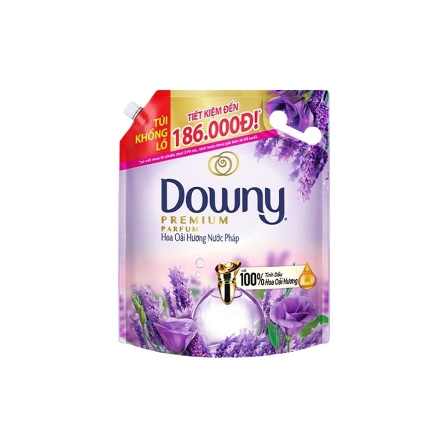 Nước xả vải Downy hương oải hương (túi 3 lít)