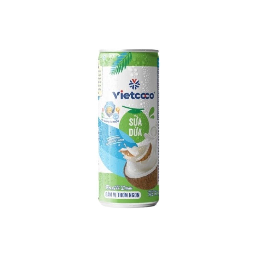 Sữa dừa lon nhôm Vietcoco (lon 240Ml)