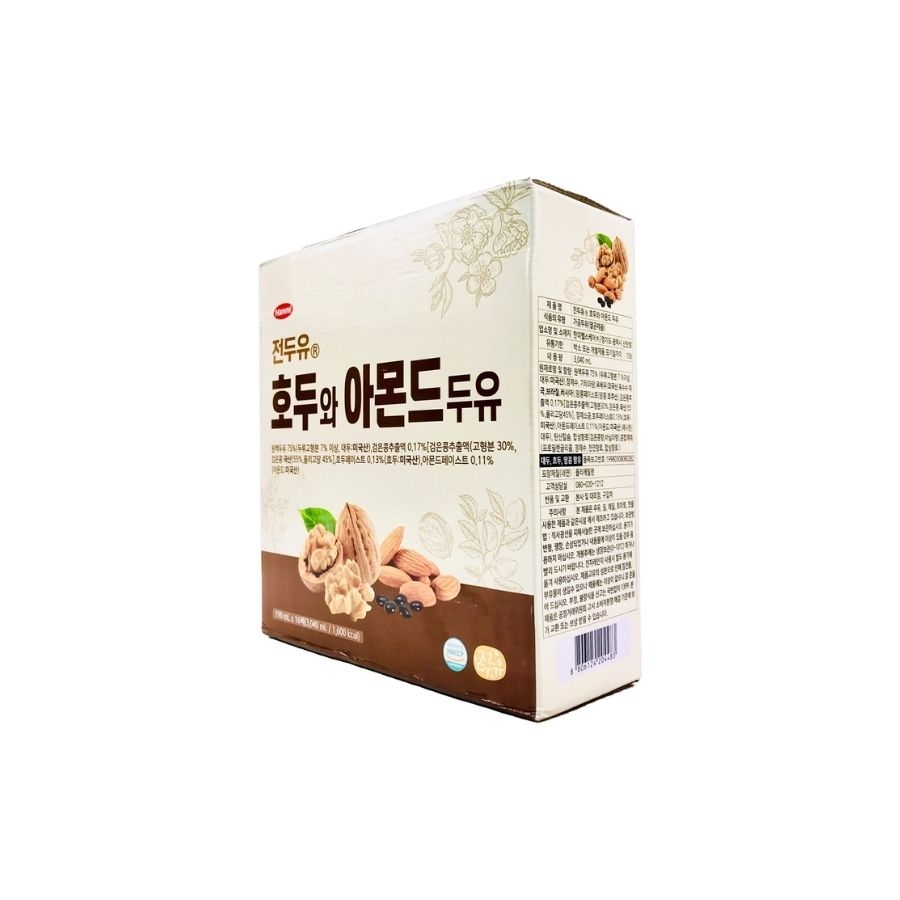 Sữa óc chó hạnh nhân Hàn Quốc Hanmi (túi 16 hộp x 190ml)