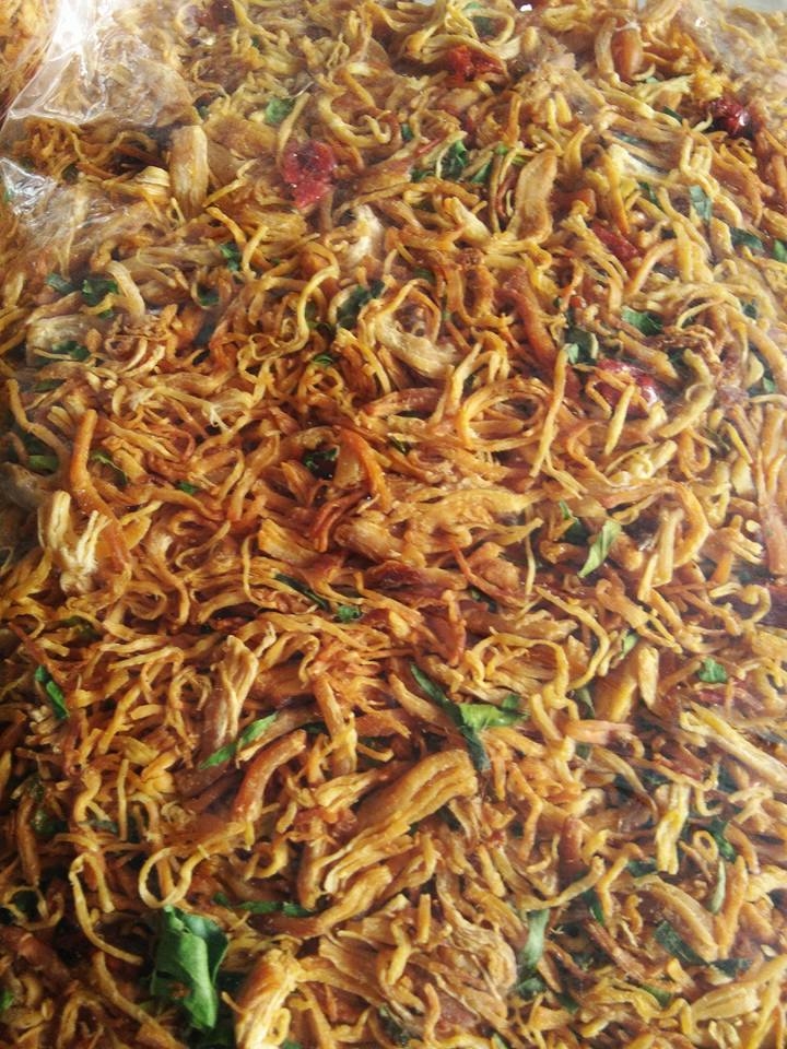 Khô Gà Lá Chanh Tỏi Ớt Sạch 1Kg, Thơm Ngon Đặc Biệt Loại 1