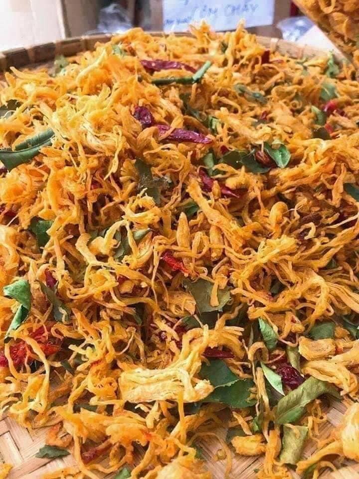 Khô Gà Lá Chanh Tỏi Ớt Sạch 1Kg, Thơm Ngon Đặc Biệt Loại 1