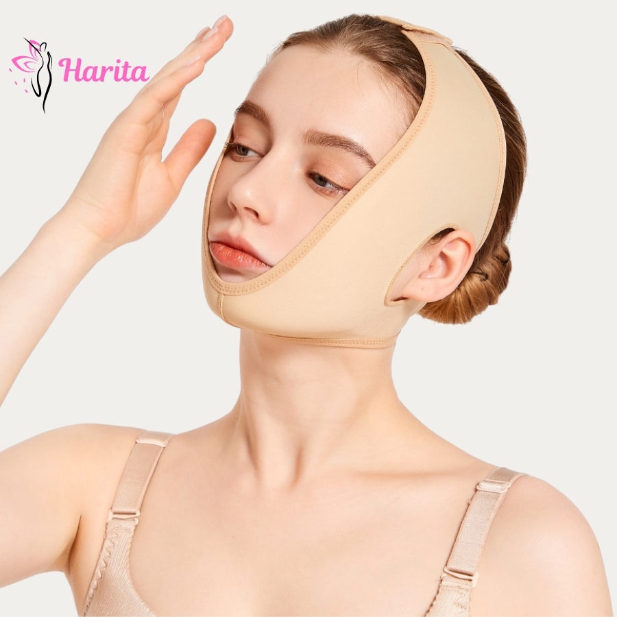 Đai gen định hình mặt V-line nâng cơ mặt cao cấp xuất Nhật