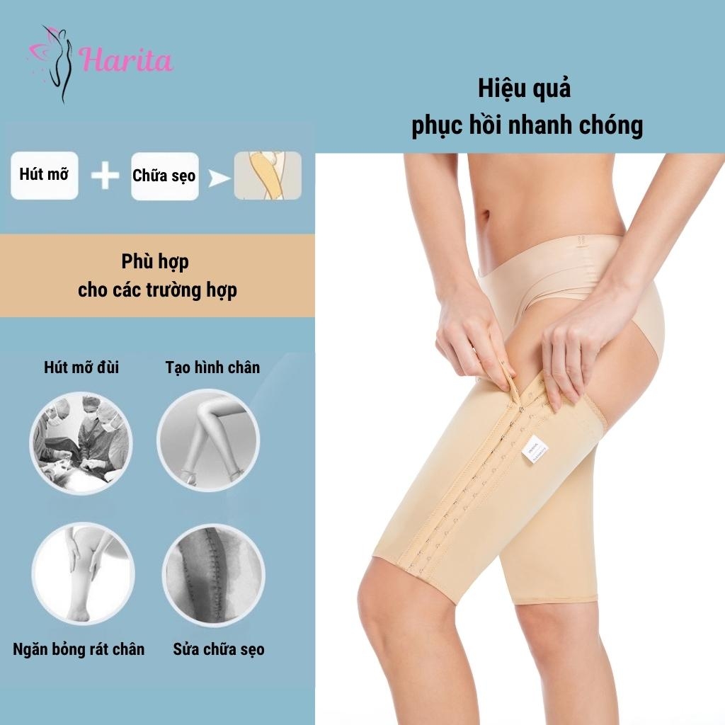 Đai gen nịt định hình bắp đùi sau phẫu thuật hút mỡ xuất Nhật