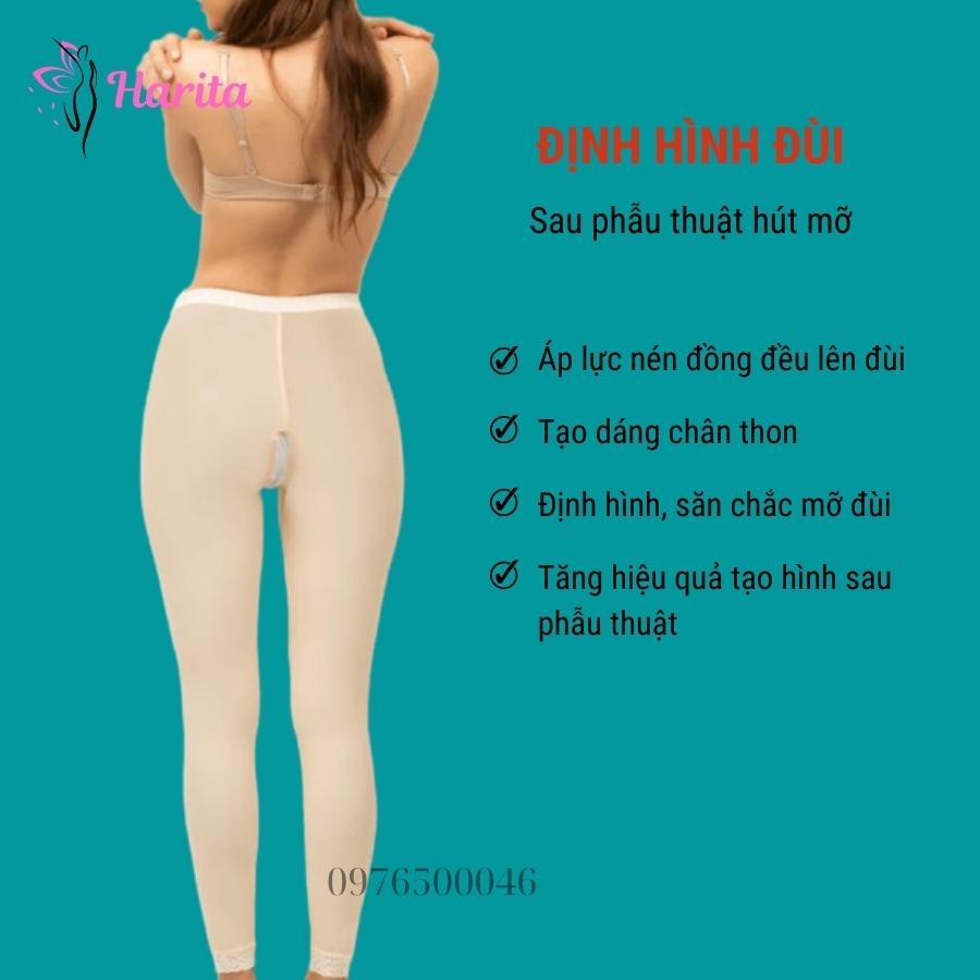 Quần định hình đùi chân sau hút mỡ giai đoạn 1 xuất Nhật