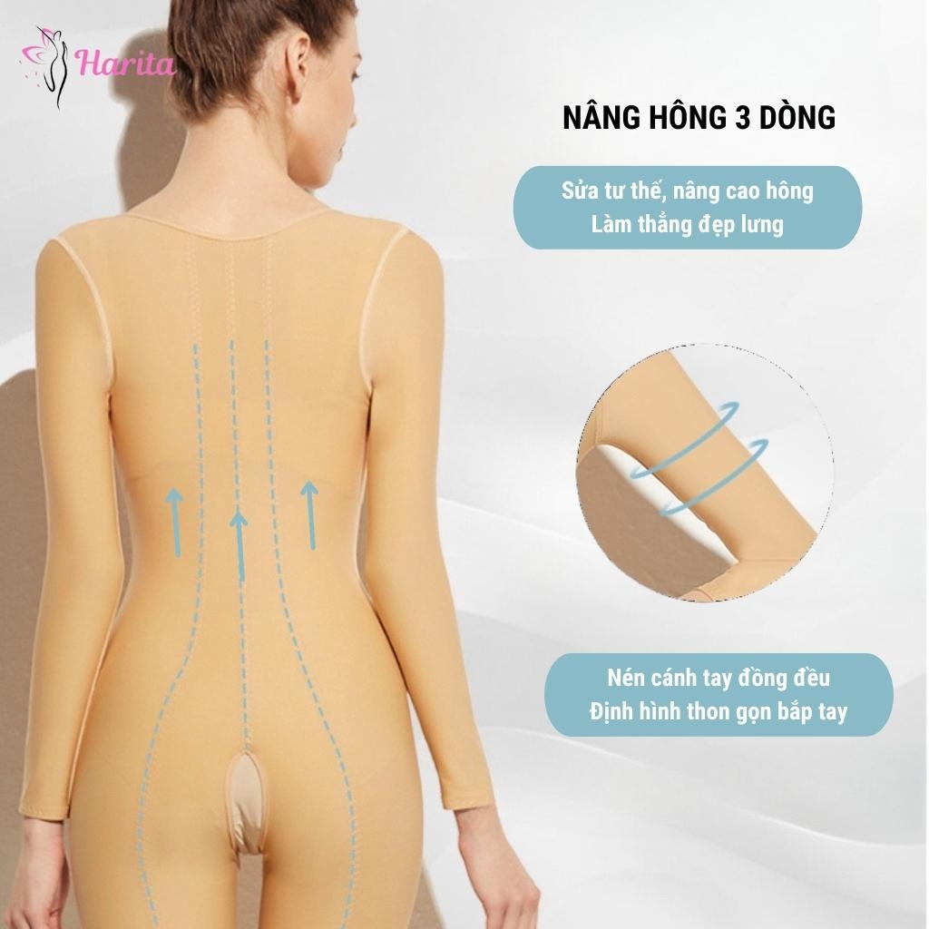 Áo gen nịt định hình toàn thân sau hút mỡ cao cấp xuất Nhật