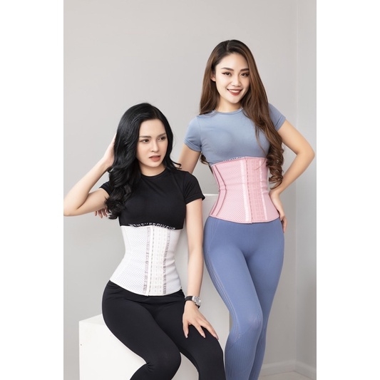 Đai gen nịt bụng latex giảm eo 9 xương sau hút mỡ eo cao cấp xuất Nhật