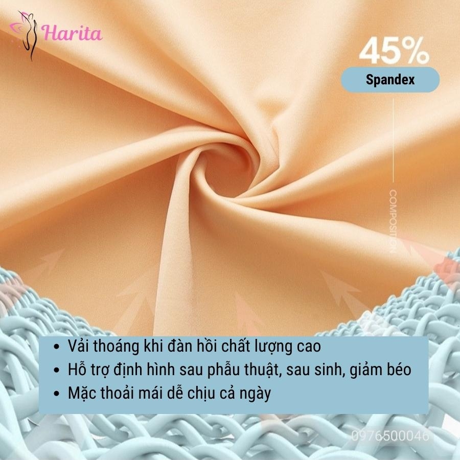 Đai gen nịt định hình eo bụng sau hút mỡ giai đoạn 1 cao cấp xuất Nhật