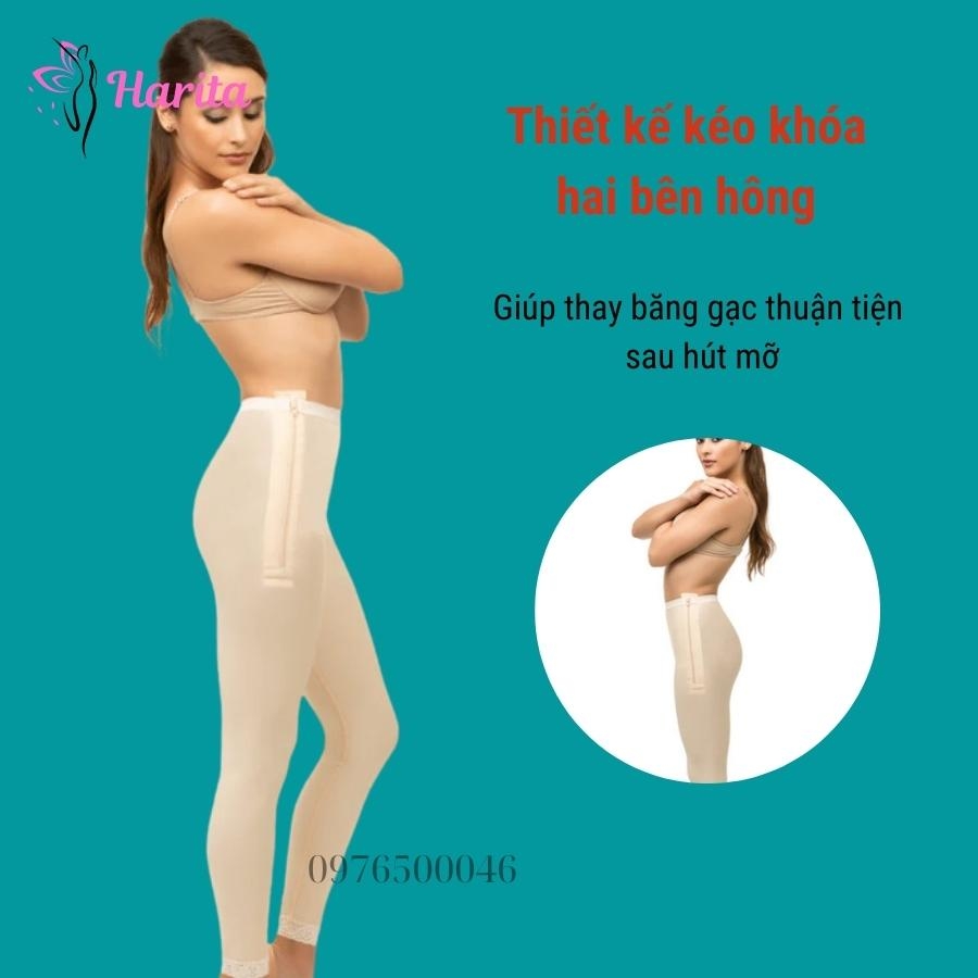 Quần định hình đùi chân sau hút mỡ giai đoạn 1 xuất Nhật