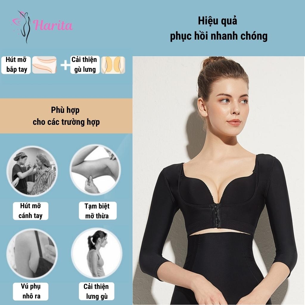 Áo gen nịt định hình bắp tay lưng sau hút mỡ giai đoạn 1 xuất Nhật