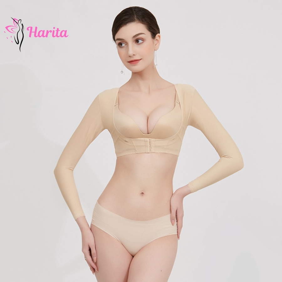 Áo lót định hình bắp tay lưng nâng ngực xuất Nhật