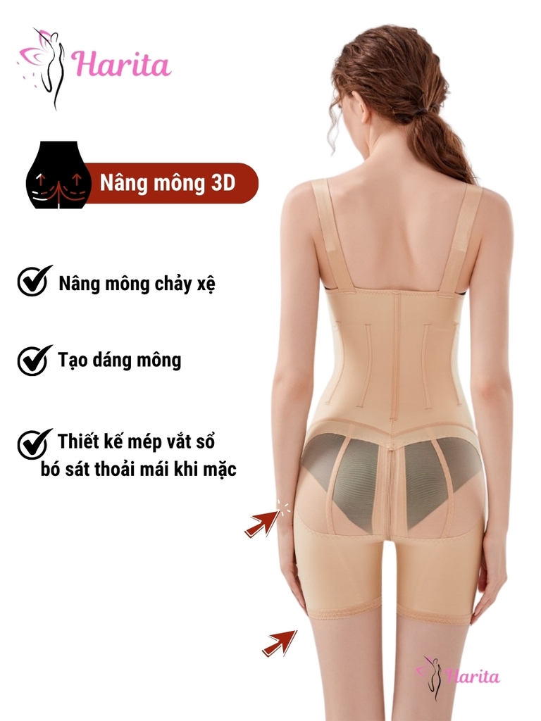 Quần định hình nâng mông và định hình eo sau phẫu thuật giai đoạn 1 xuất Nhật