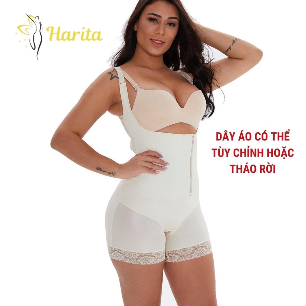 Áo lót định hình gen nịt bụng giảm eo, nâng mông chảy xệ xuất Nhật
