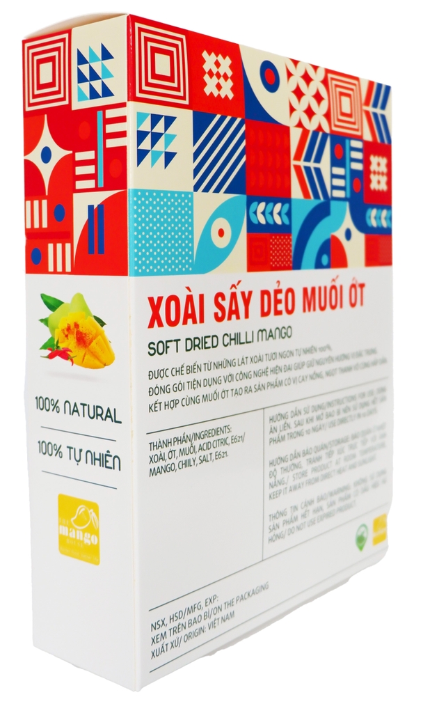 Xoài sấy dẻo muối ớt