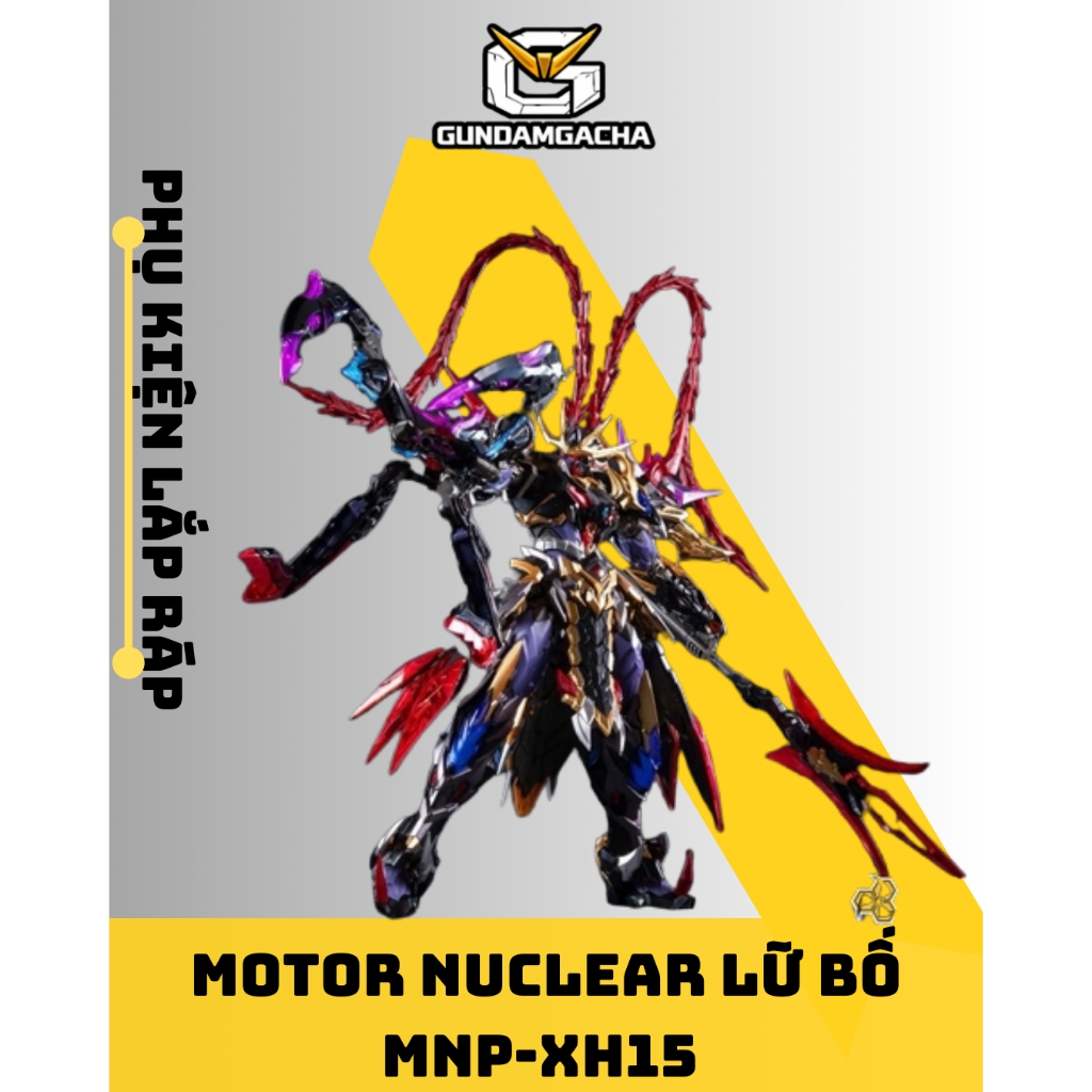 Mô Hình Lắp Ráp Motor Nuclear MNP-XH15 Lữ Bố (Lu Bu) – Plastic Model Cao Cấp