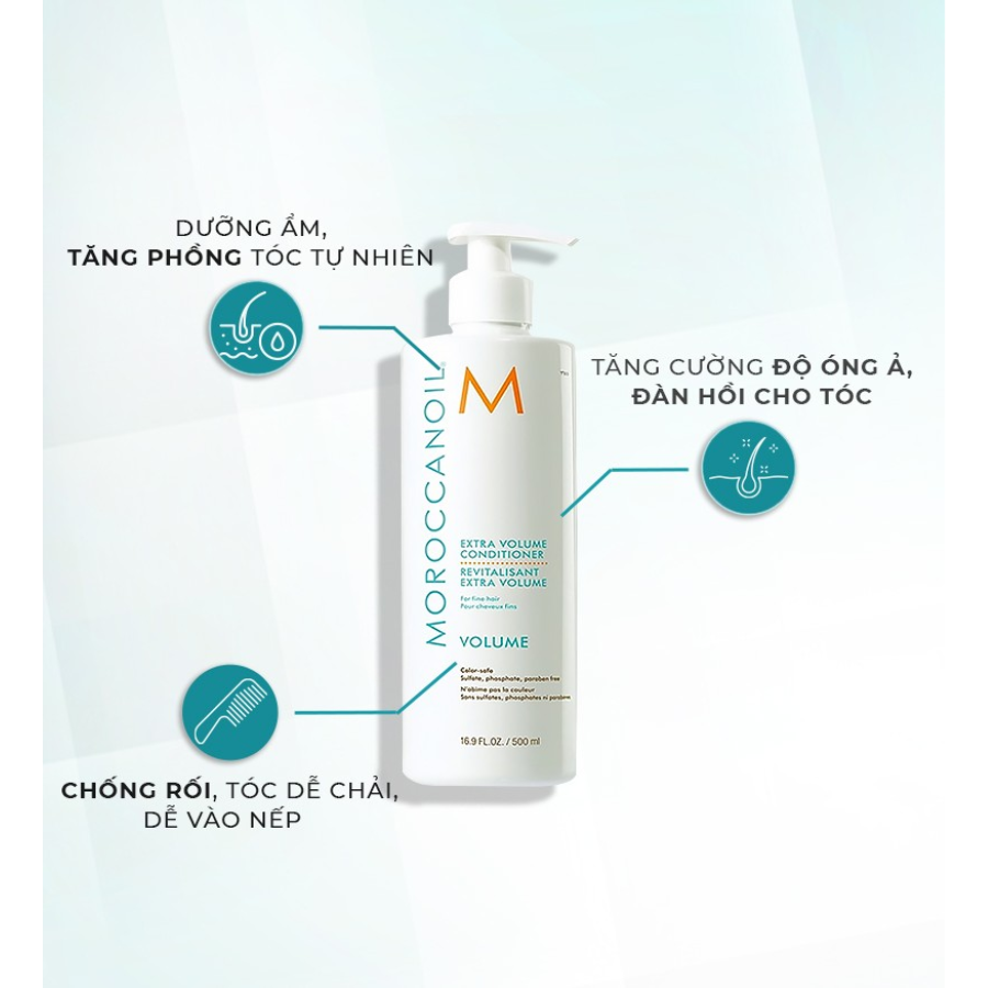 Set Gội Xả Moroccanoil (500mlx2) - Công Ty