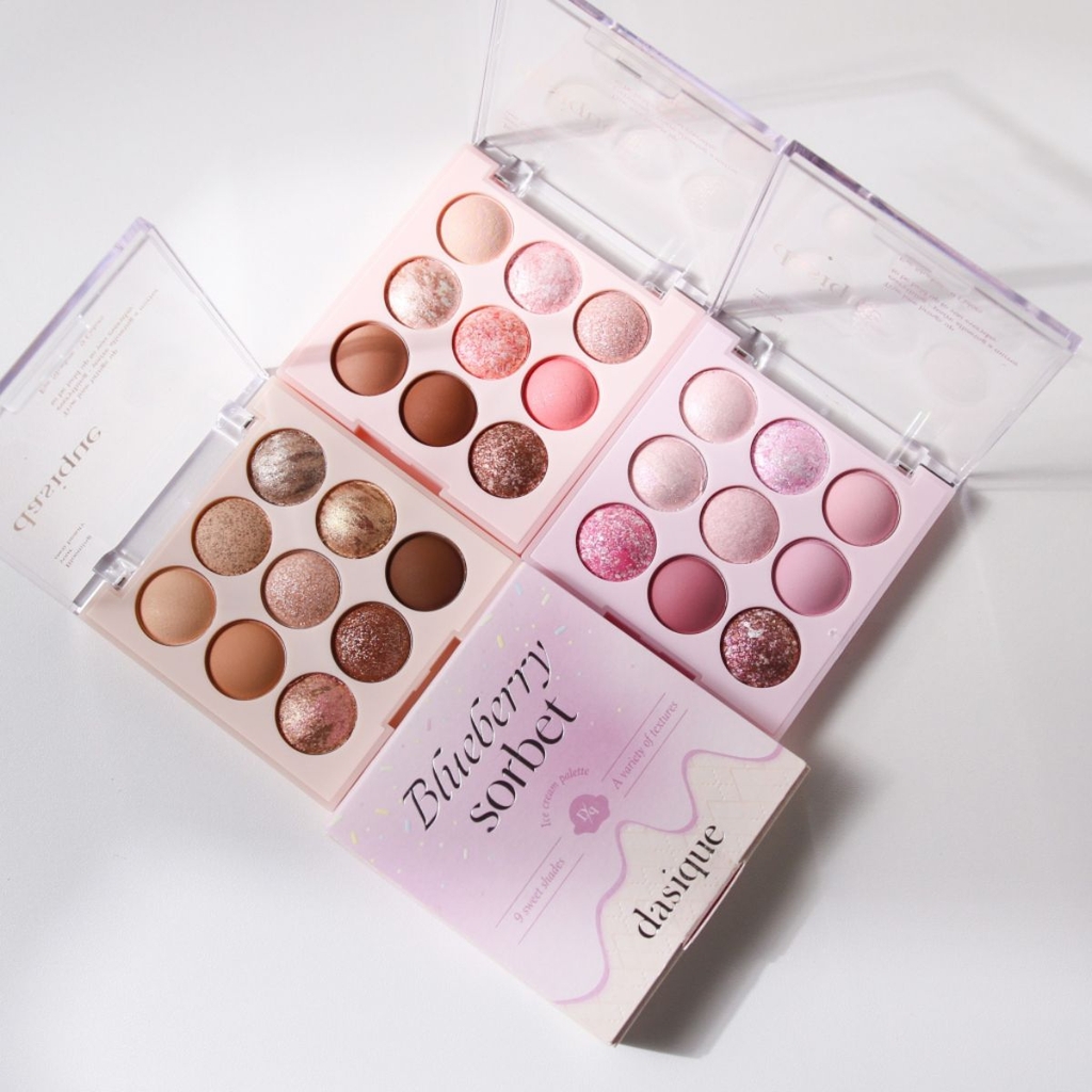 Bảng Phấn Mắt 9 Ô Dasique Ice Cream Shadow Palette 13g