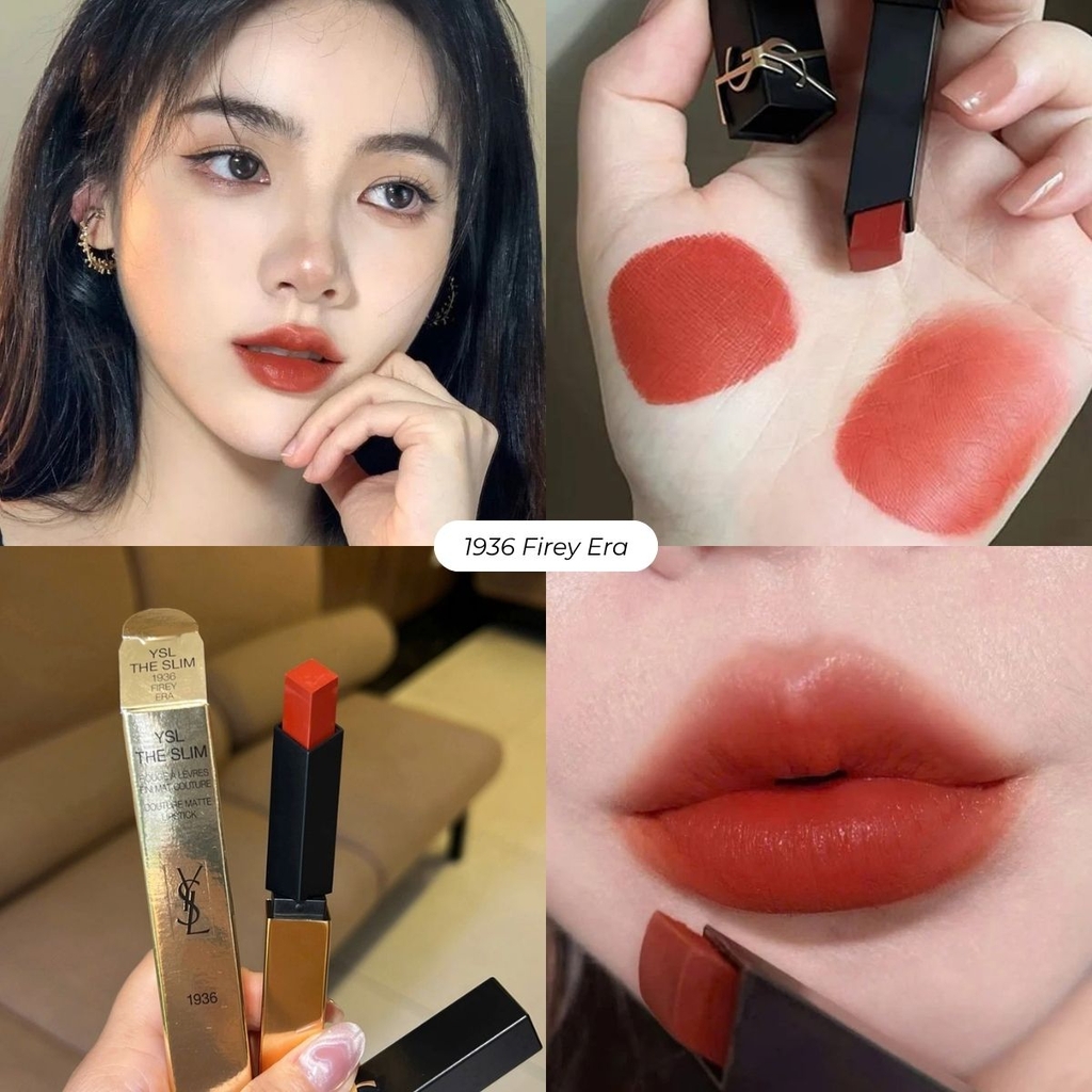 Son YSL The Slim Couture Matte Lipstick 2.2g Fullbox Hàng Duty