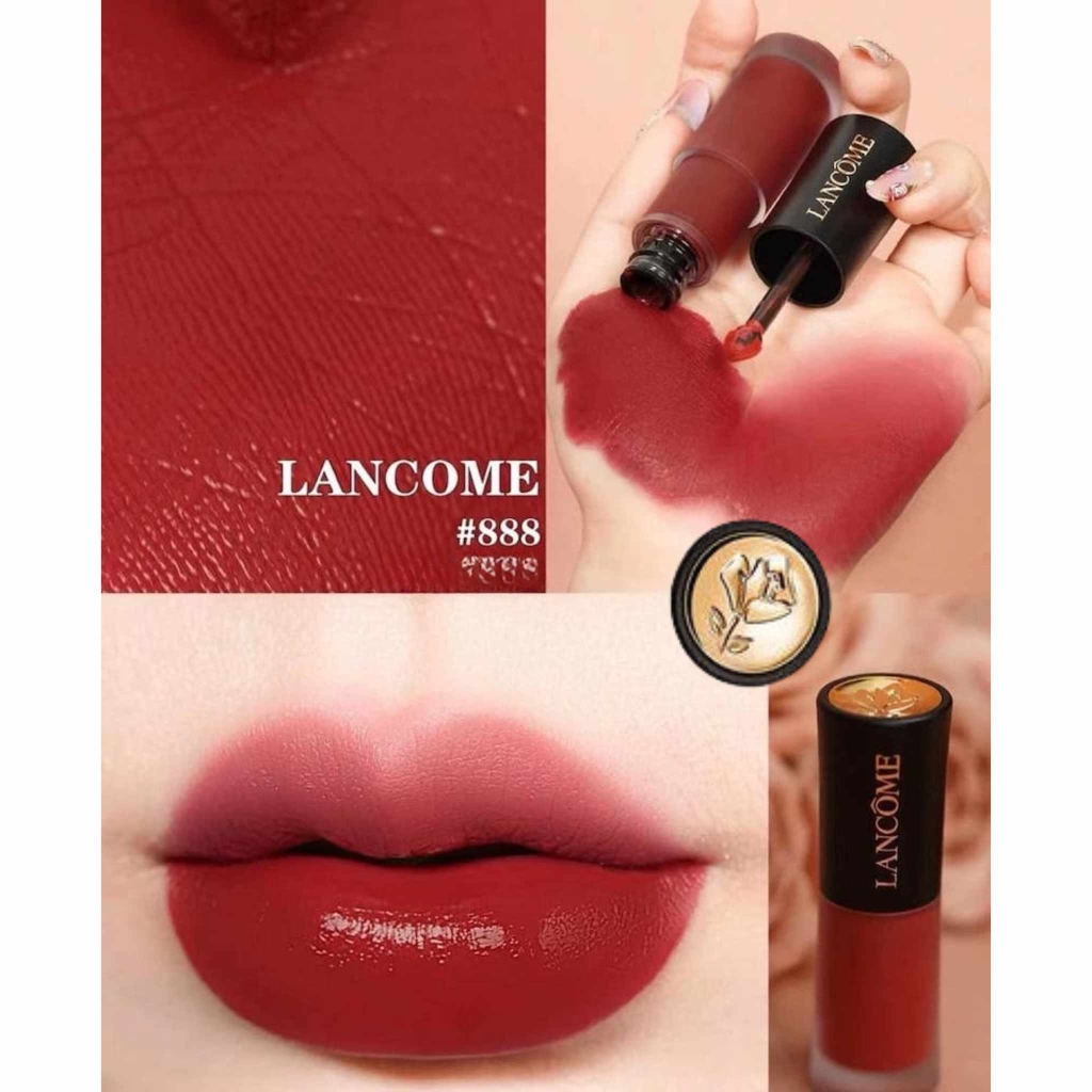 Son Kem Lì Lancome L'absolu Rouge Drama Ink Fullbox 6ml - Order US