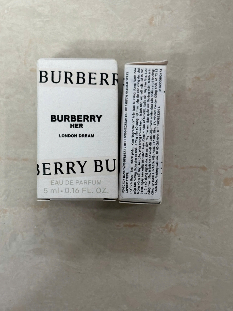 Nước Hoa Burberry Mini 5ml - Fullbox - Hàng Công ty