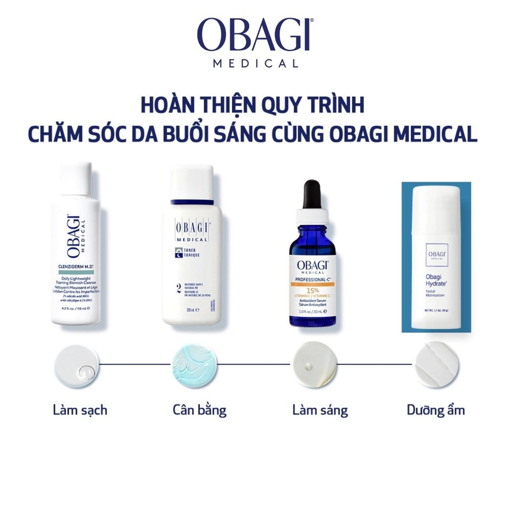 Kem dưỡng Obagi Medical Hydrate Facial Moisturizer 48g Fullbox Hàng Công Ty