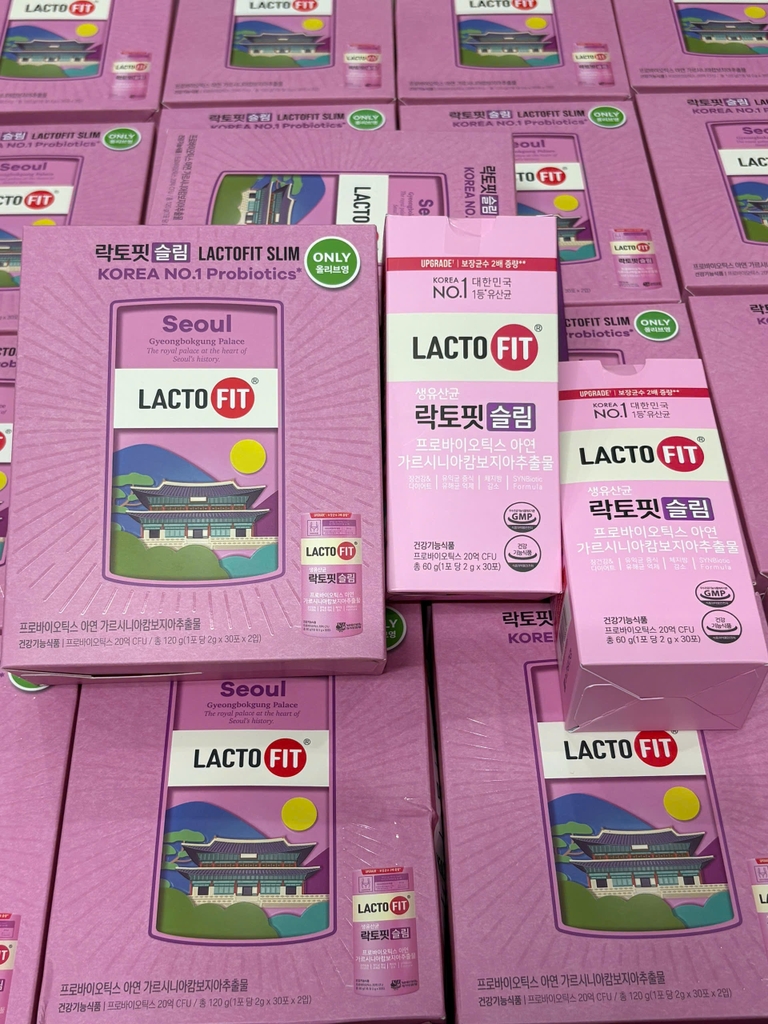 Men Vi Sinh Lactofit Slim Hỗ Trợ Giảm Cân 30 Gói (2gx30) - Fullbox - Hàng Hàn