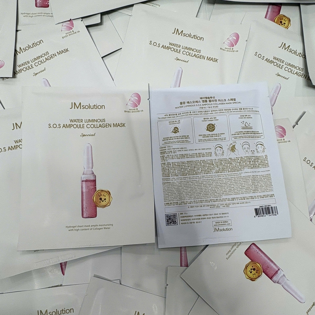 Mask thạch JM Solution 5 miếng Tách set Nobox