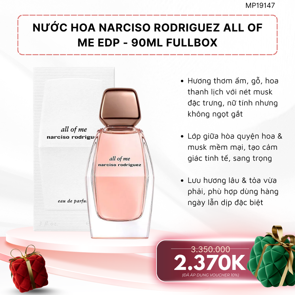 Nước Hoa Narciso Rodriguez Fullbox