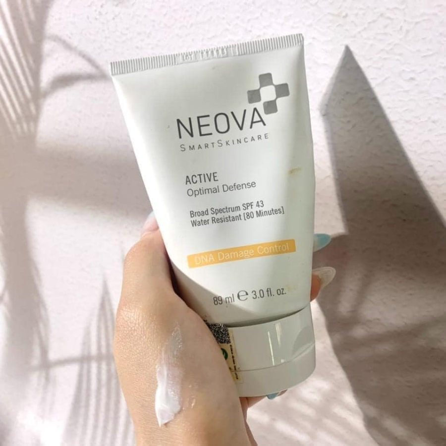 Kem chống nắng mặt & boby NEOVA Active Broad Spectrum SPF 43 - Fullbox 89ml