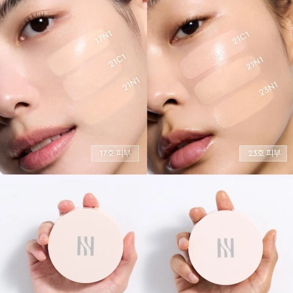 Cushion Hera Reflection Skin Glow Foundation SPF40/PA++ Minisize 5g - Tone 21N1 Vanilla