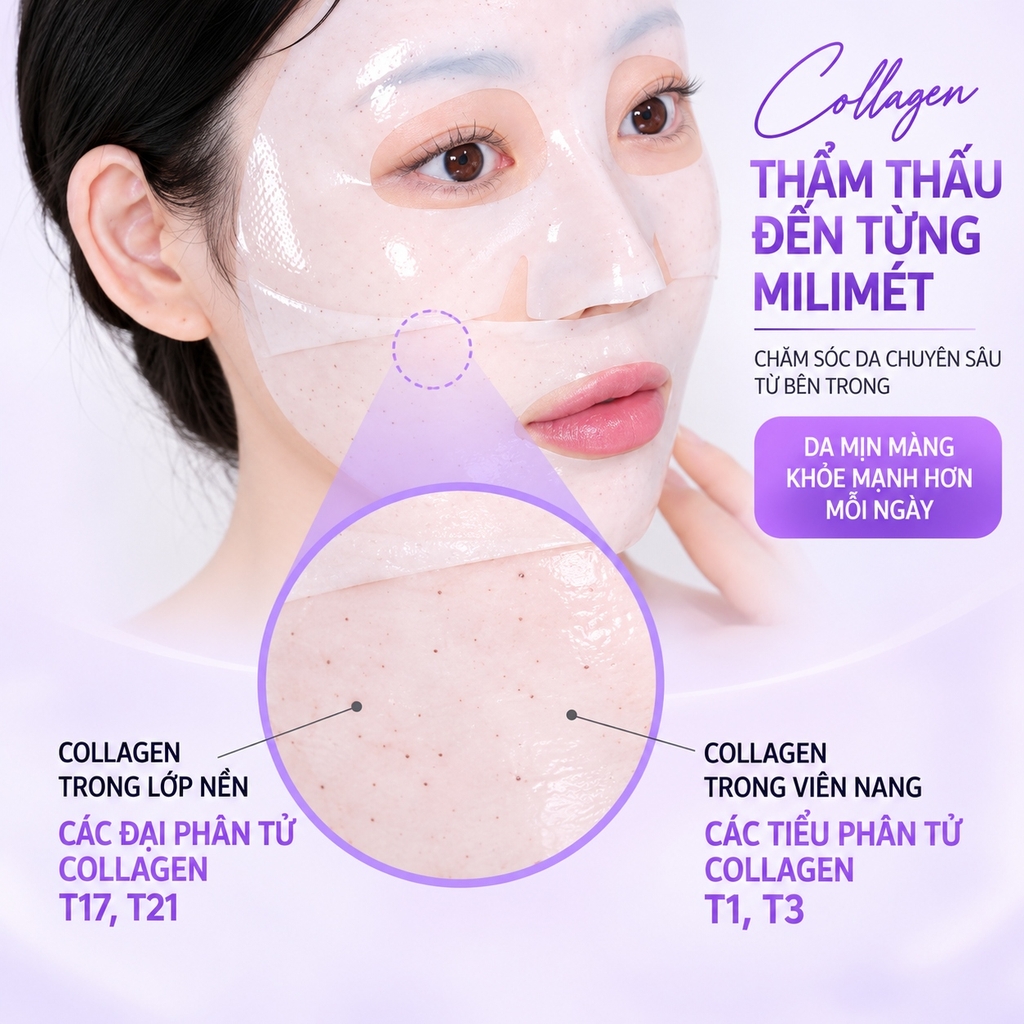 Mặt nạ Bioheal BOH Collagen Remodeling Serum Gel Mask - 6 miếng Fullbox