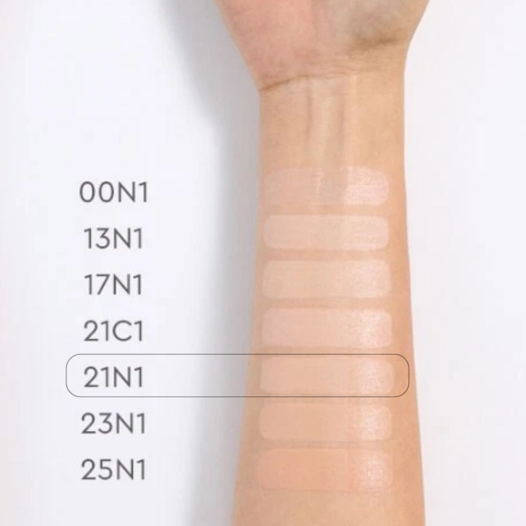 Cushion Hera Reflection Skin Glow Foundation SPF40/PA++ Minisize 5g - Tone 21N1 Vanilla