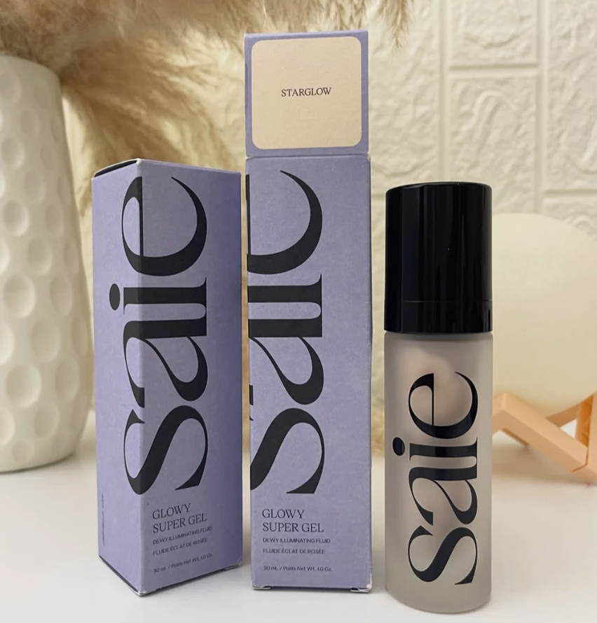 Kem Bắt Sáng Saie Glowy Super Gel Lightweight Multipurpose Illuminator - StarGlow - 30ml Fullbox - Order US