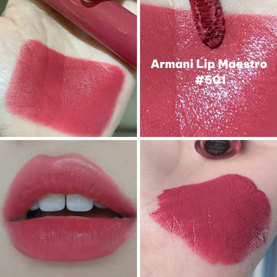 Son Kem Giorgio Armani Lip Maestro 6.5ml - Fullbox Hàng Công Ty