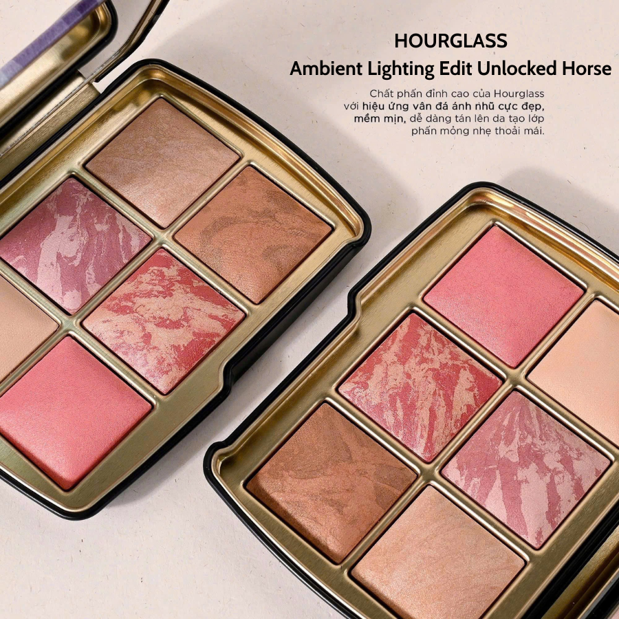 Bảng Phấn 6 Ô Hourglass Ambient Lighting Edit Unlocked (1.4gx6) - Fullbox Hàng US