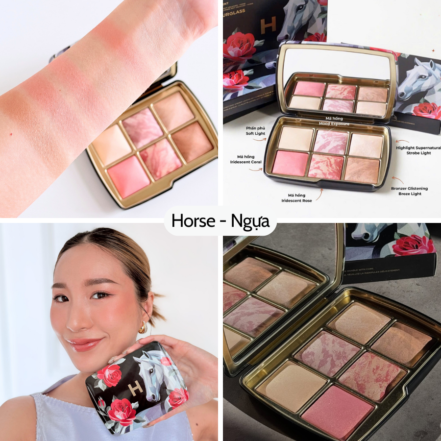 Bảng Phấn 6 Ô Hourglass Ambient Lighting Edit Unlocked (1.4gx6) - Fullbox Hàng US
