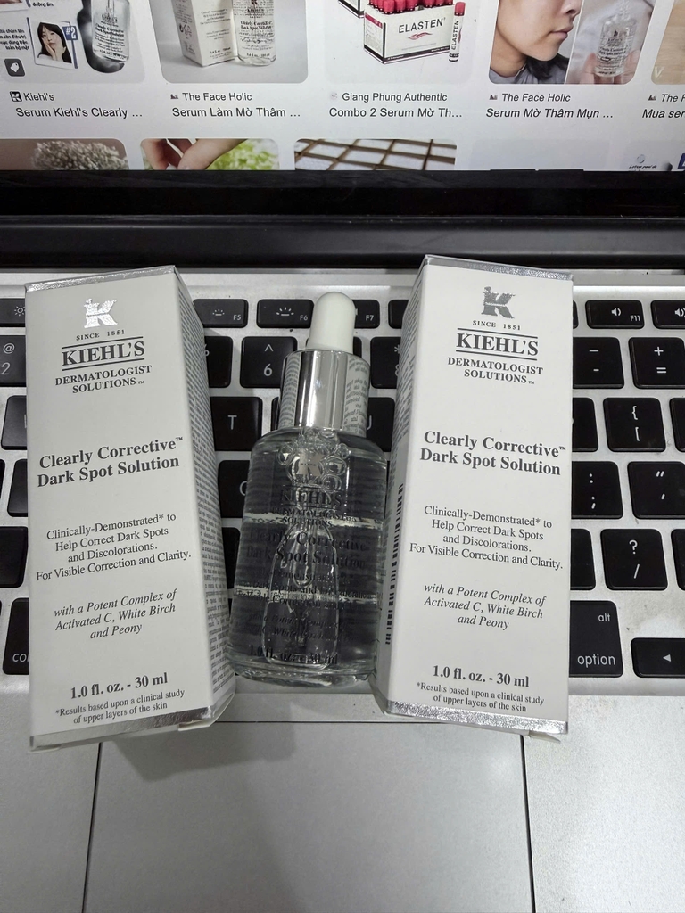Serum Mờ Thâm Sáng Da Kiehl's The Dark Spot Duo Brightening Fullbox