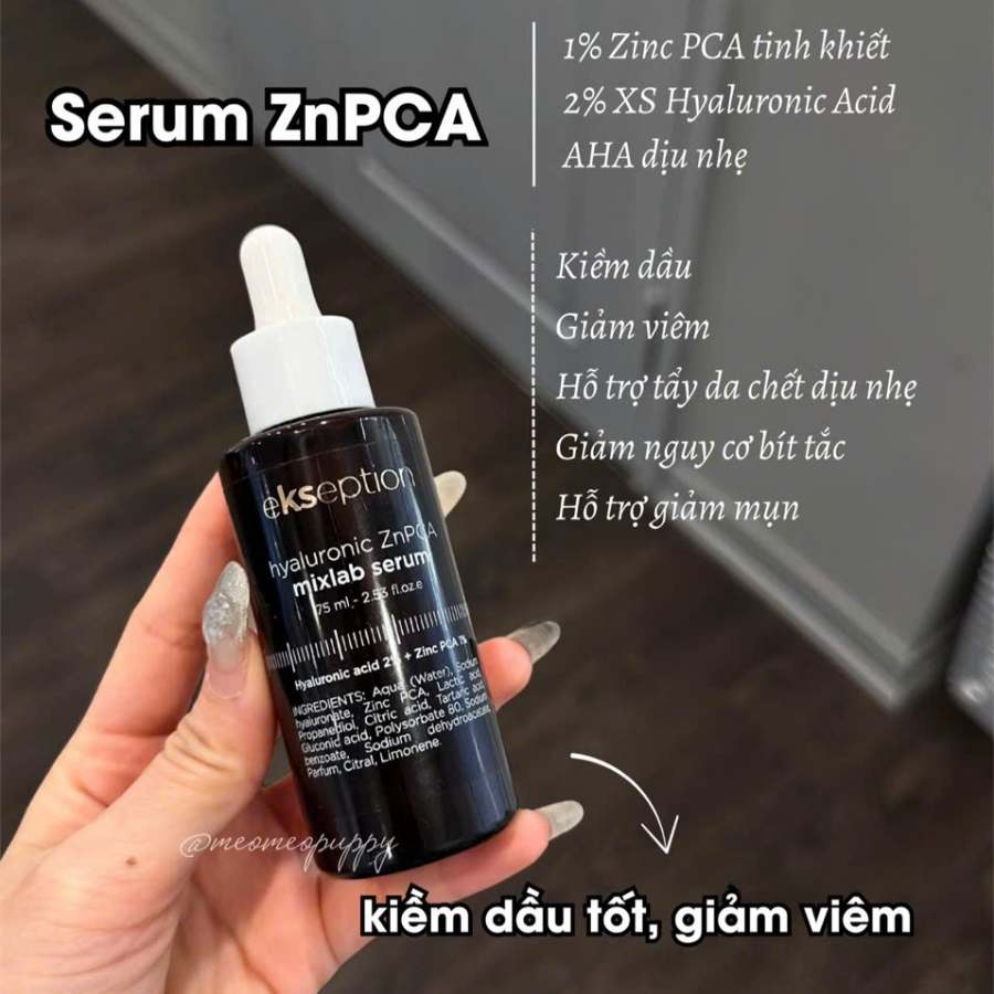 Serum Ekseption Hyaluronic Mixlab 75ml - Fullbox Hàng Công Ty