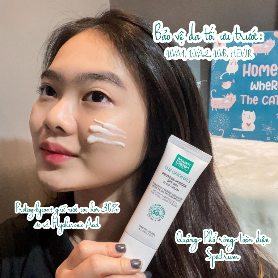 Kem Chống Nắng MartiDerm The Originals Proteos Screen SPF50+ 40ml Fullbox
