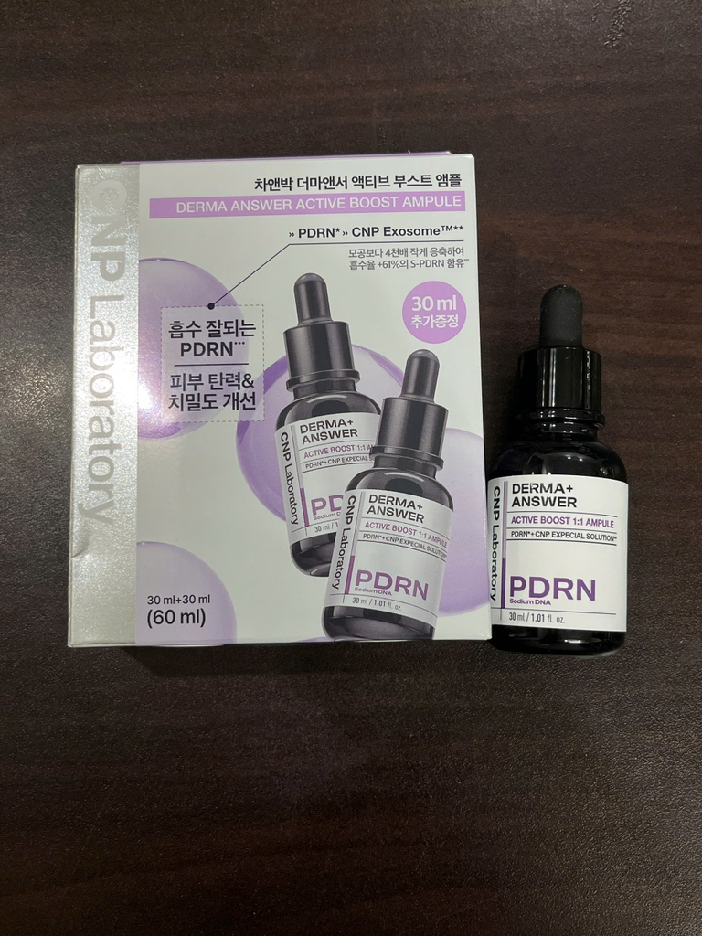 Serum CNP Laboratory Derma+ Answer Active Boost Ampule PDRN 30ml - Nobox Tách Set