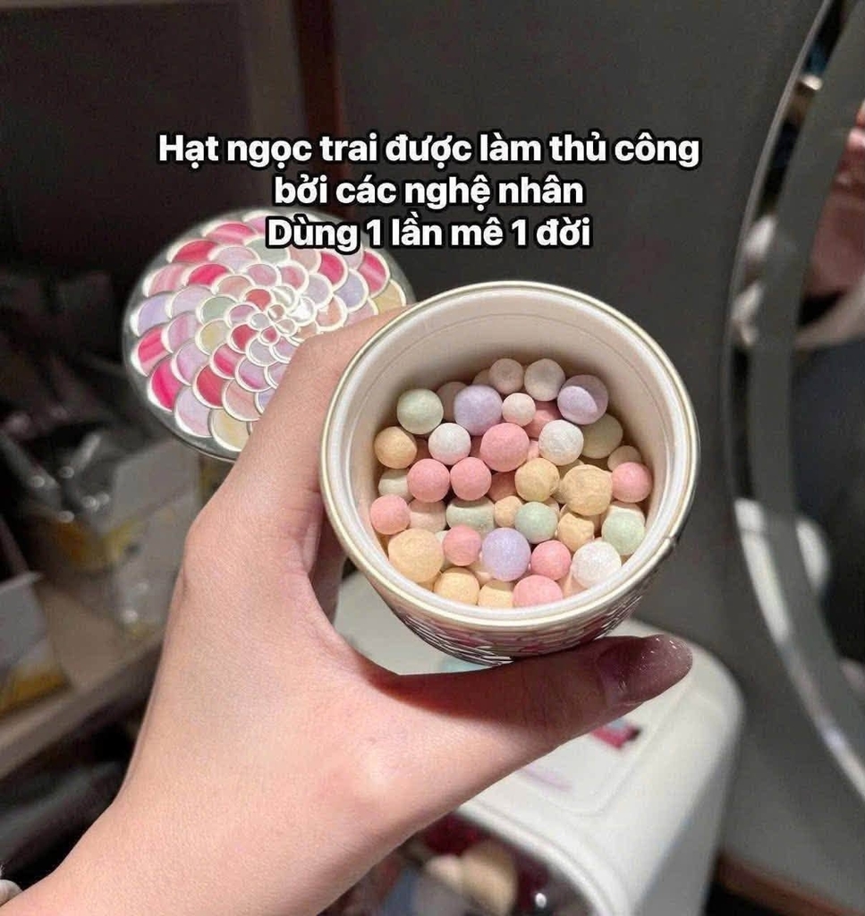 Phấn Phủ Ngọc Trai Guerlain Météorites Light-Revealing Pearls Of Powder - Tone 2 Cool/Rosé - 20g Fullbox Hàng Duty