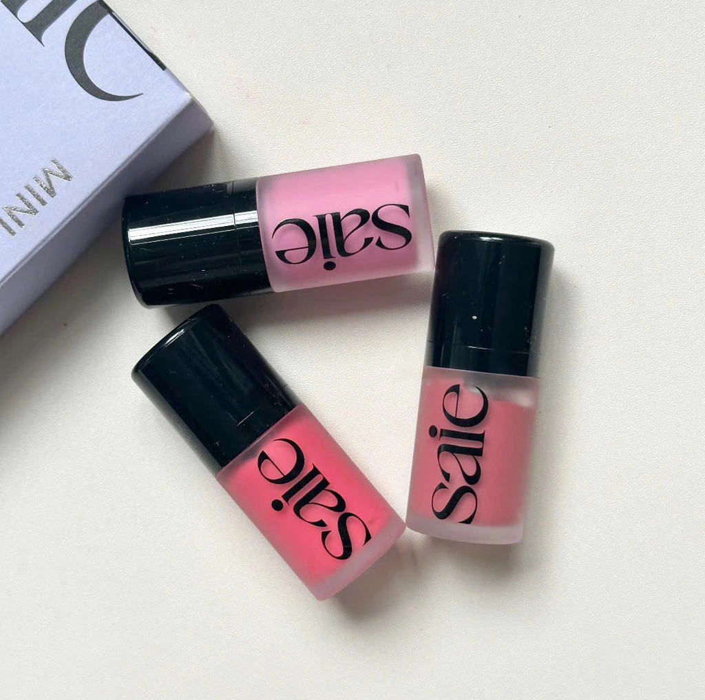 Má hồng Saie Dew Blush Liquid Cheek Flush - Chilly 7ml Fullbox Order US