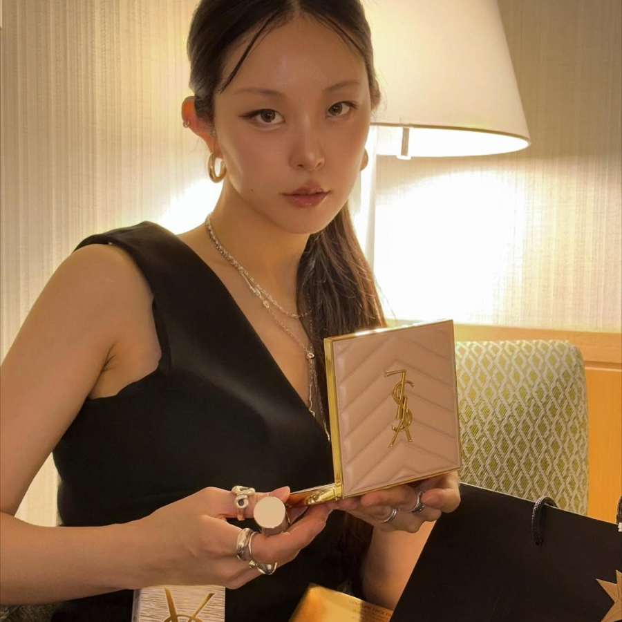 Phấn Má Hồng YSL Limited‑Edition Golden Oasis Face Palette (6×4.5g) – Hàng US