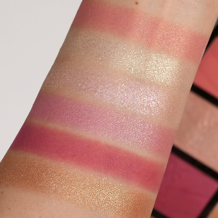 Phấn Má Hồng YSL Limited‑Edition Golden Oasis Face Palette (6×4.5g) – Hàng US