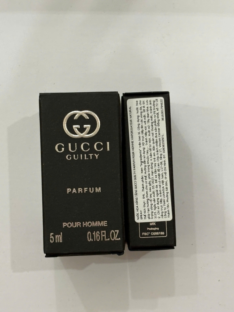 Nước Hoa Gucci Mini 5ml - Fullbox - Hàng Công ty