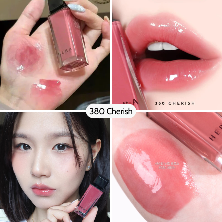 Son Bóng Hera Sensual Nude Gloss 5g - Fullbox Hàng Duty