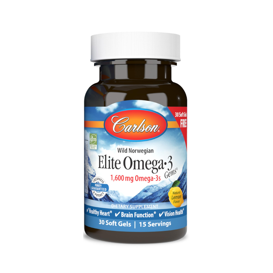Viên Uống Bổ Sung Omega3 Carlson Elite - Nobox Hàng US