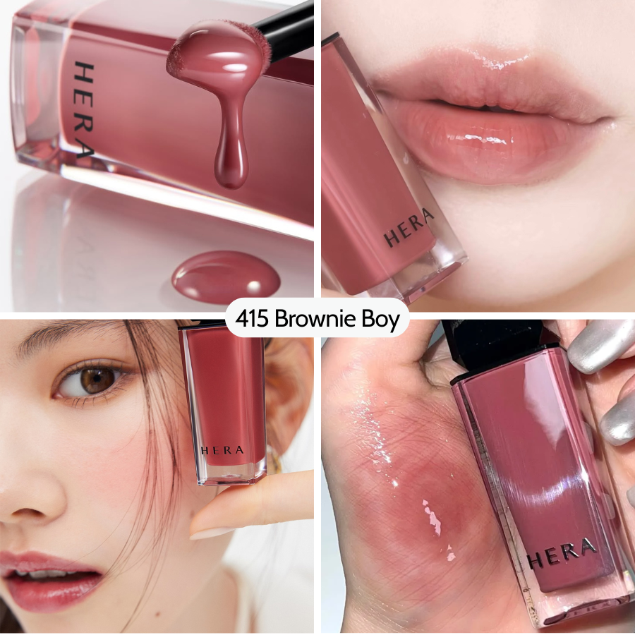 Son Bóng Hera Sensual Nude Gloss 5g - Fullbox Hàng Duty