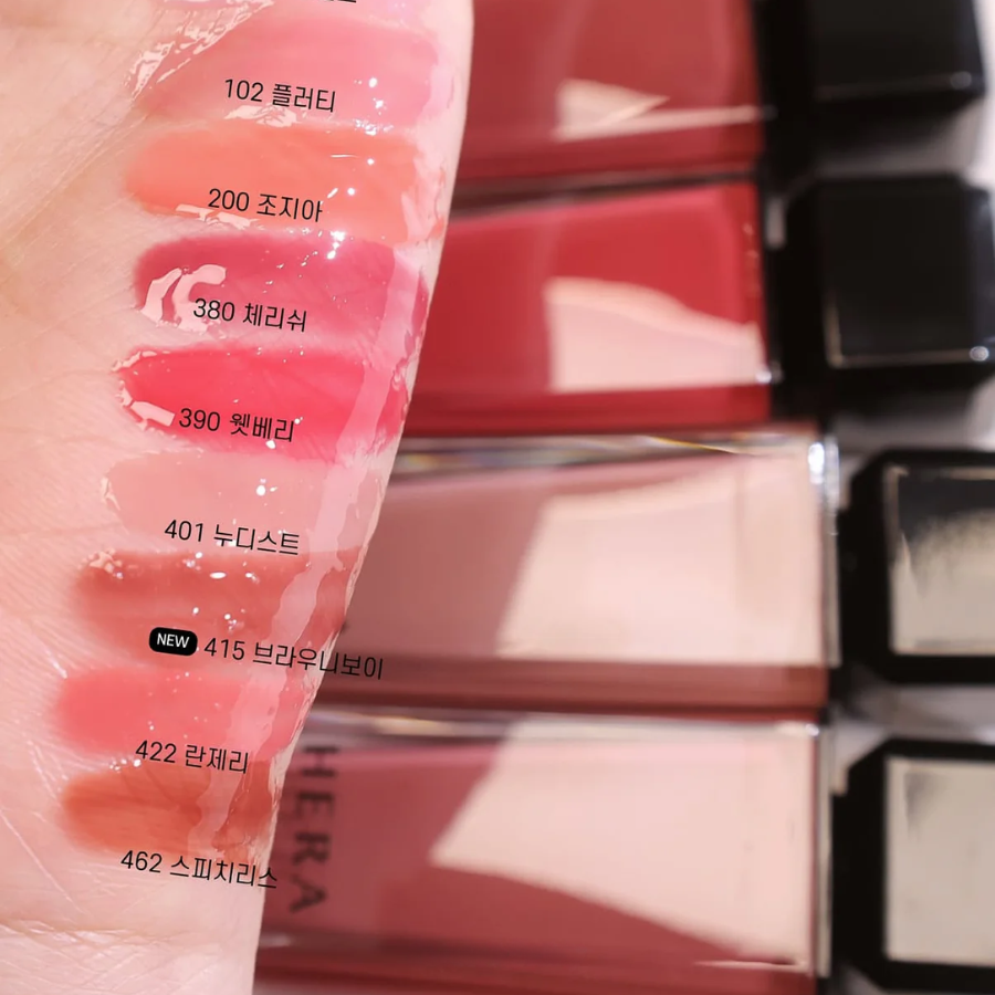 Son Bóng Hera Sensual Nude Gloss 5g - Fullbox Hàng Duty